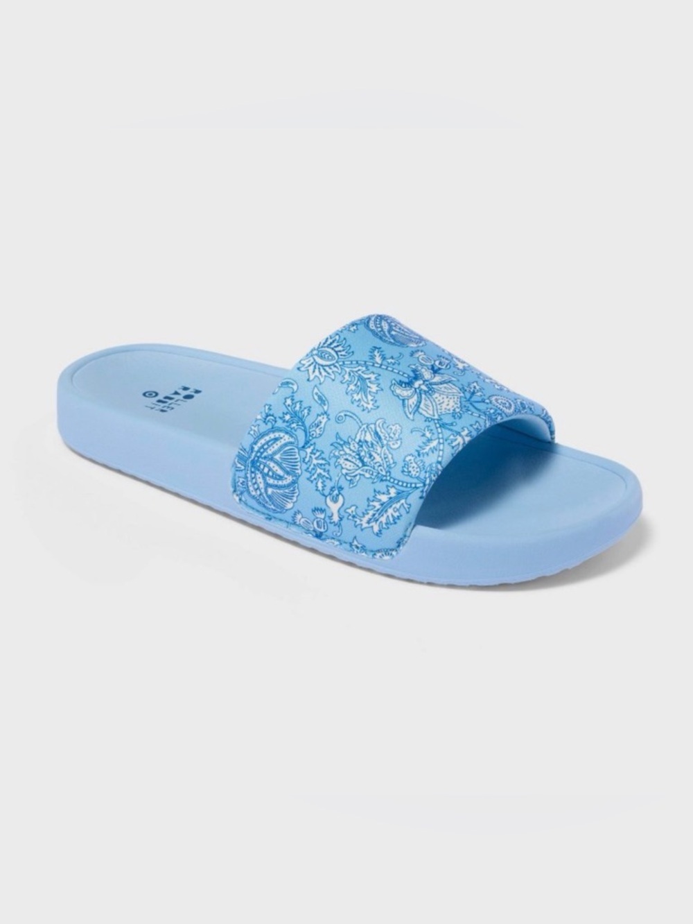 NWT Roller Rabbit X Target Floral Vines Slide Sandals